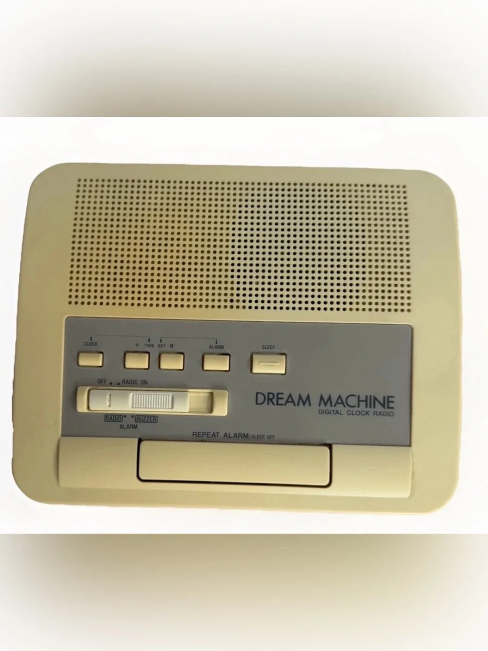 Vintage Sony Dream Machine Clock Radio ICF-C26 AM FM Digital Alarm Tested Works